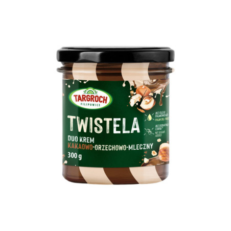 Targroch TWISTELA Krem Duo 300g - Kakaowo-Orzechowy Smak