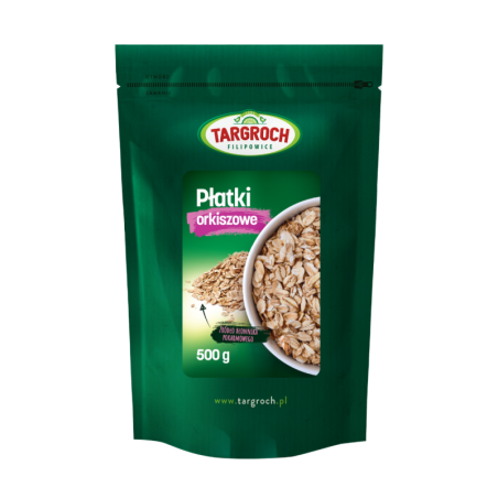 Targroch Płatki Orkiszowe - Zdrowe śniadanie | biotechsklep.pl