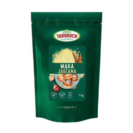 Targroch Mąka Jaglana 1kg - Naturalna i Zdrowa Mąka