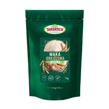 Targroch Mąka Orkiszowa Ciemna 1kg - Zdrowa Mąka Orkiszowa
