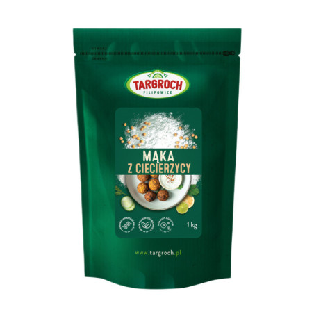 Targroch Mąka z Cieciorki 1kg - Naturalna Mąka Bez Glutenu