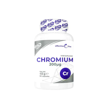 6PAK EL Chromium - Chrom na apetyt i poziom cukru