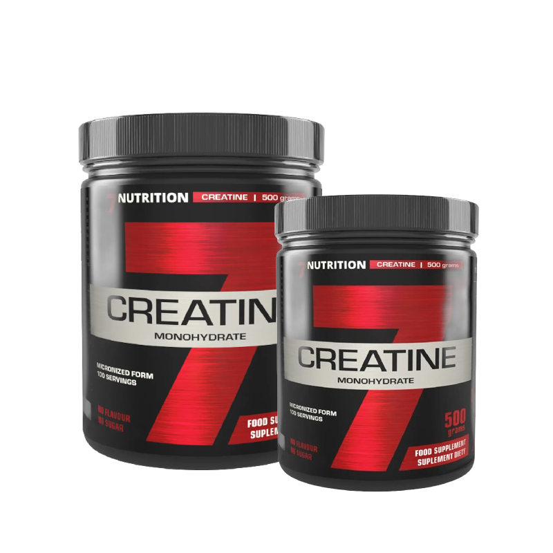 7Nutrition Creatine Monohydrate 2x500g - Siła i Masa Mięśniowa