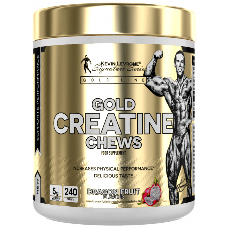 Kevin Levrone GOLD Creatine Chews 240 tabs - Kreatyna do żucia