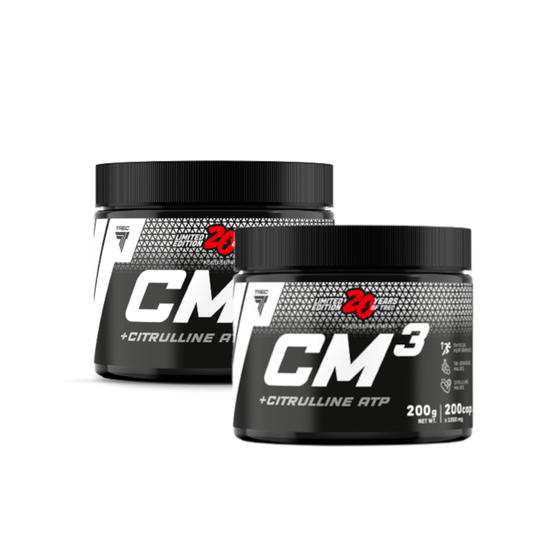 Trec Nutrition CM3 + Citrulline ATP 200kaps x2 - Siła i Regeneracja