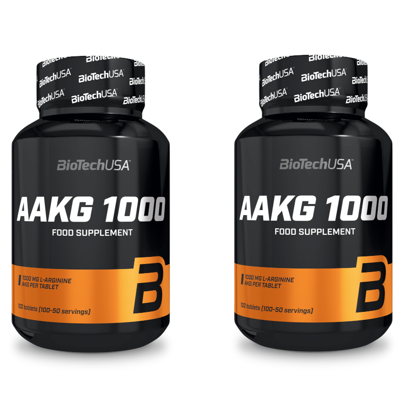 BioTechUSA AAKG 1000 100tab 2x Wielopak - Biotechsklep.pl