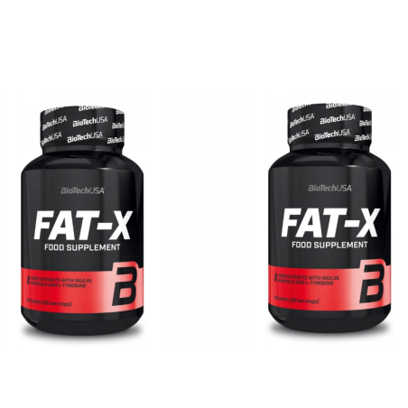 BioTechUSA Fat-X 60tab x2 - Wielopak Suplementów na Odchudzanie