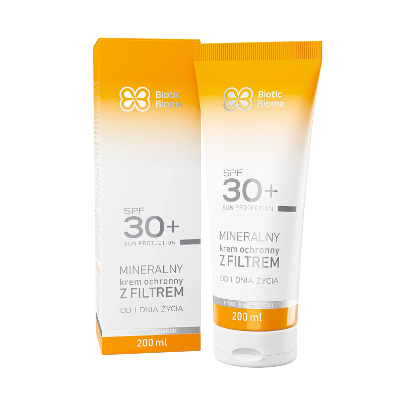 Biotic Biome Krem SPF 30+ 200ml - Ochrona i Pielęgnacja
