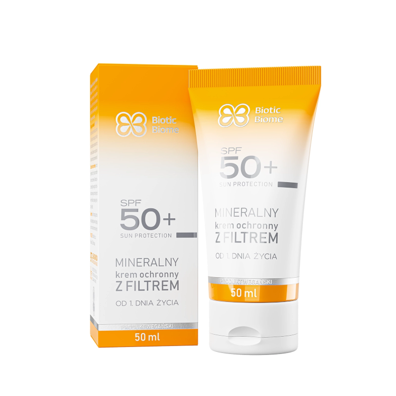 Biotic Biome Krem SPF 50+ 50ml - Ochrona i Pielęgnacja Skóry