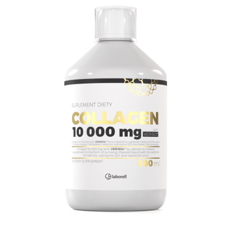 Laborell Collagen Verisol 10000mg 500ml - Kolagen na włosy, skórę i paznokcie