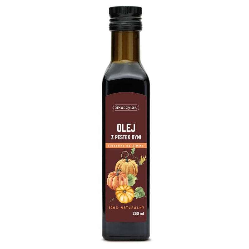 Skoczylas Olej z Pestek Dyni 250ml - Zdrowy Olej