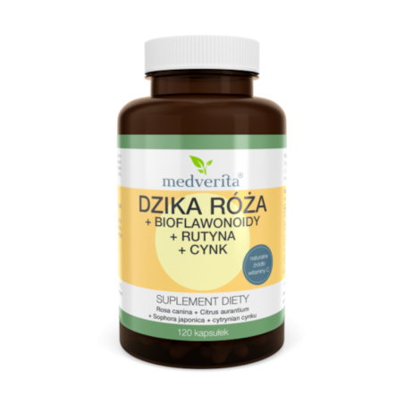 Medverita Dzika Róża + Rutyna - naturalne wsparcie odporności