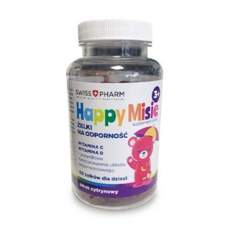 SwissPharm HAPPY MISIE Żelki na odporność dla dzieci - 150g