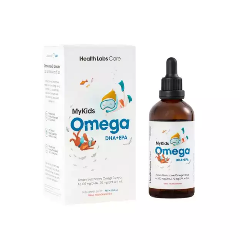 Health Labs Care MyKids Omega 100ml - Kwasy Omega-3 dla Dzieci