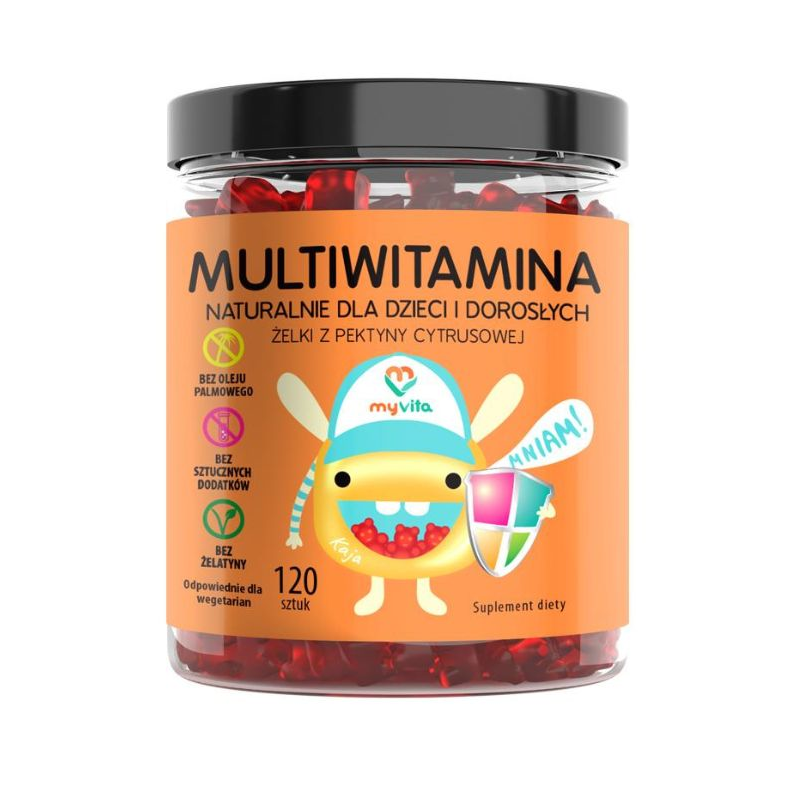 MyVita Multiwitamina Żelki 120 szt. | Witaminy i Minerały