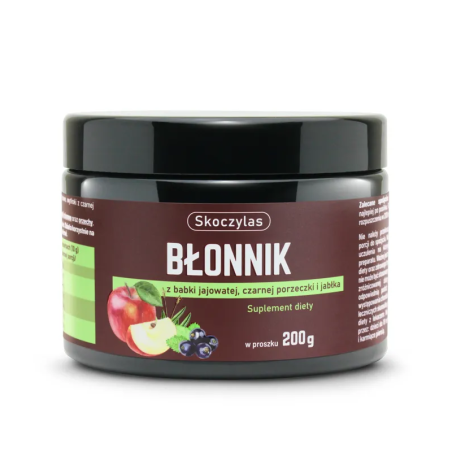 Błonnik Skoczylas - Babka Jajowata, Porzeczka, Jabłko 200g - Zdrowie i trawienie