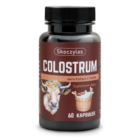 Skoczylas Colostrum z Inuliną - Wsparcie Odporności 60kaps