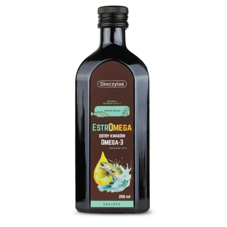 Skoczylas EstroMega Omega 3 DHA+EPA 250ml - Kwasy Omega 3