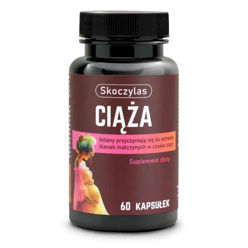 Skoczylas Ciąża 60 kaps - Witaminy dla ciężarnych
