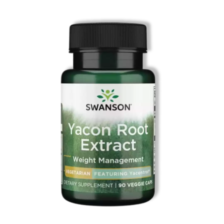 Swanson Yacon Root Extract 100mg 90vkaps - Naturalne wsparcie odchudzania