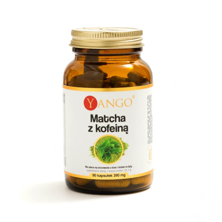 Yango Matcha z Kofeiną - Naturalny zastrzyk energii i koncentracji