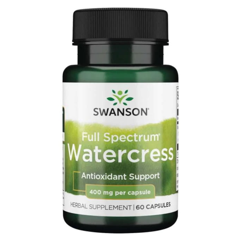 Swanson Watercress 400mg 60 kaps - Naturalne wsparcie odporności