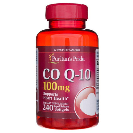 Puritan's Pride CoQ10 100mg - Wsparcie dla serca i energii