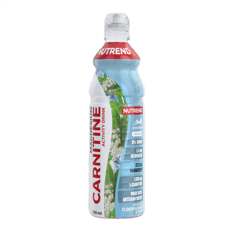 NUTREND Carnitine Magnesium 750ml - Napój Energetyczny z L-karnityną