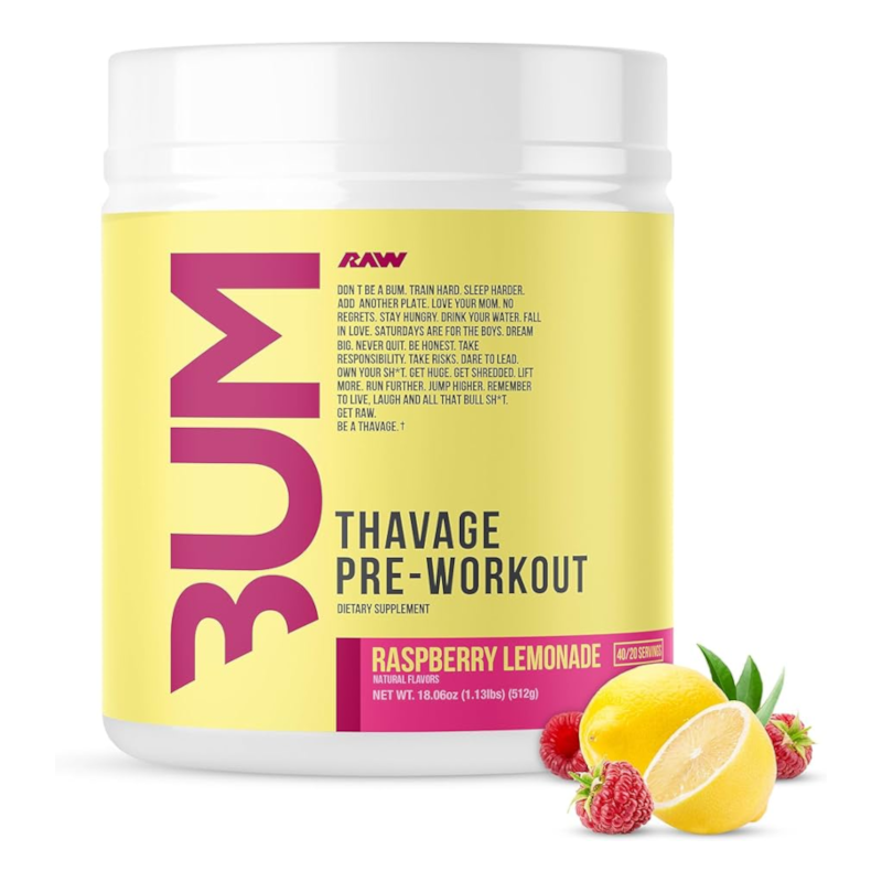 RAW Nutrition Thavage Pre-Workout 520g - Przedtreningówka z Kreatyną