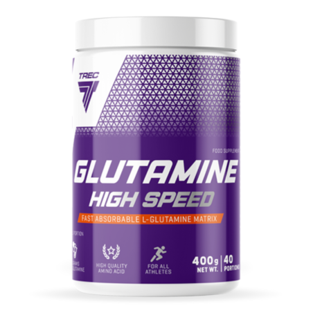 TREC Nutrition Glutamine 400g - Wsparcie Mięśni i Odporności
