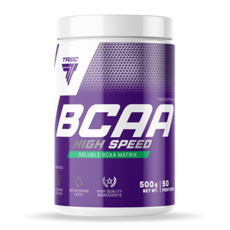 Trec Nutrition BCAA High Speed 500g - Aminokwasy na Regenerację