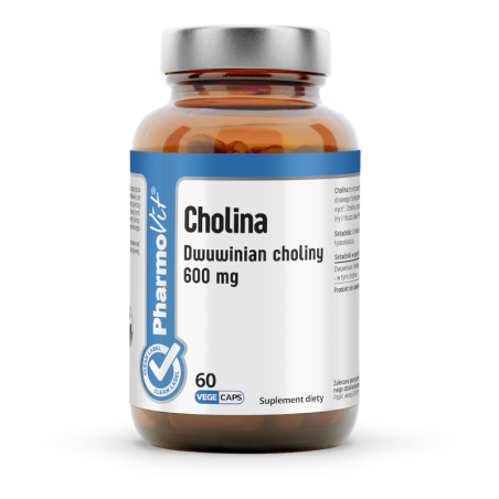 Pharmovit Cholina 600mg - Wsparcie Mózgu i Wątroby