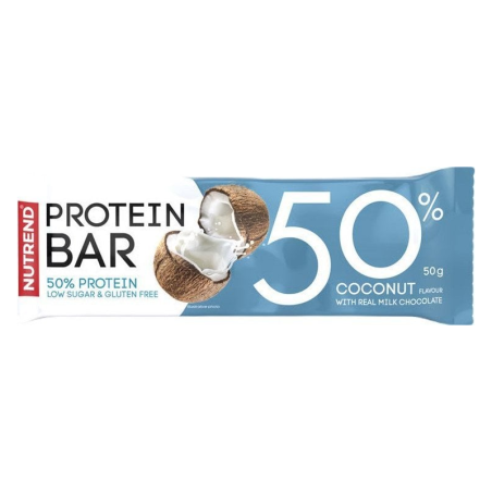 NUTREND Protein Bar 50% 50g - Baton Proteinowy Wysokobiałkowy