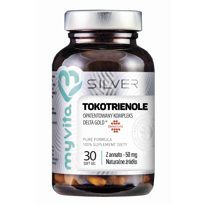 MyVita Silver Pure Tokotrienole 30kaps - Antyoksydanty i ochrona