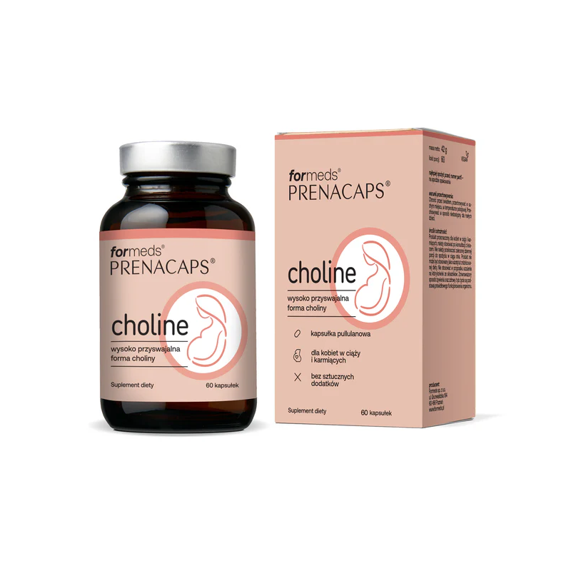 ForMeds Prenacaps Choline 60 kaps - Witaminy dla ciężarnych