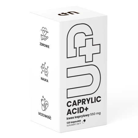 UP Health Pharma Caprylic Acid+ 120 kaps - Wsparcie trawienia