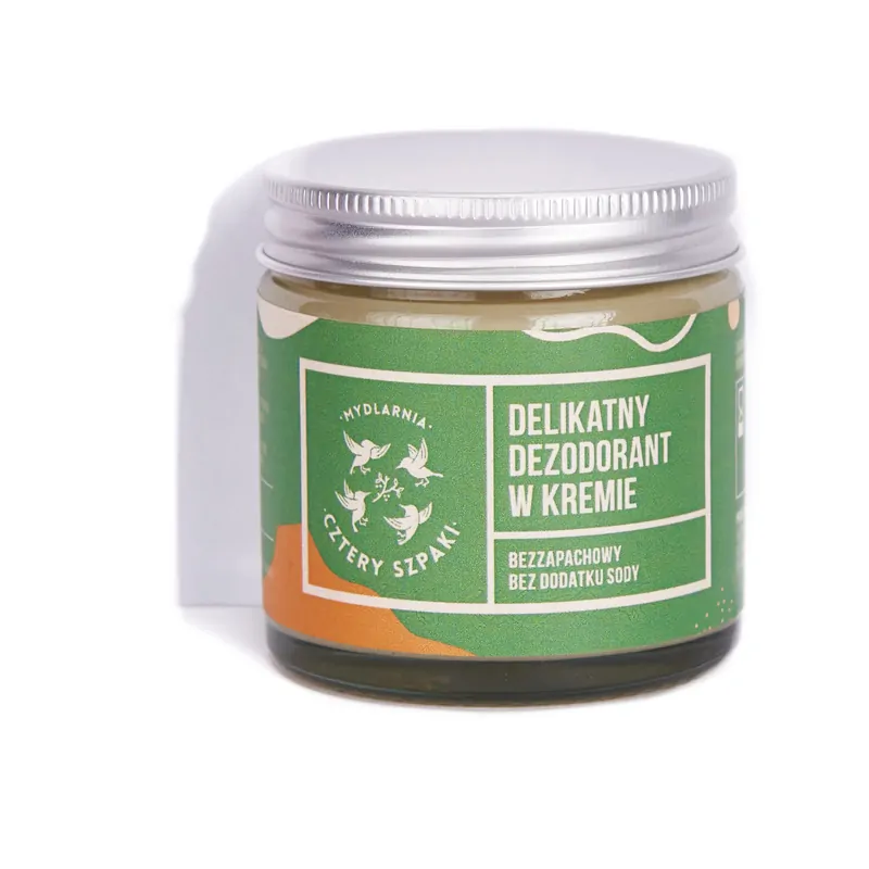 4 Szpaki Delikatny Dezodorant Bezzapachowy 60ml - Naturalna Pielęgnacja