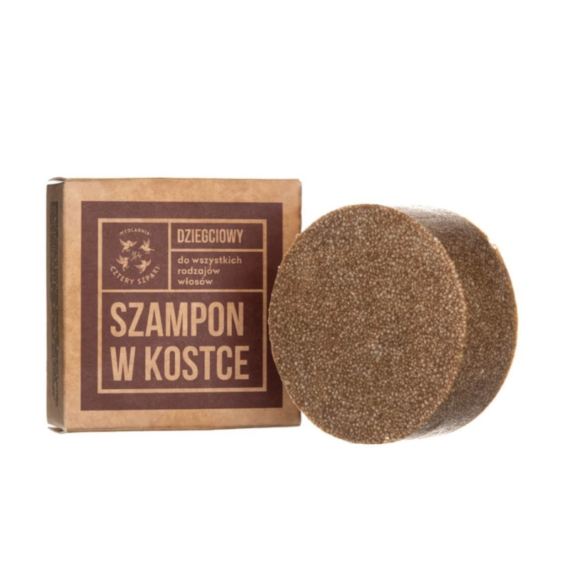 4 Szpaki Szampon Dziegciowy w Kostce 75g - Naturalna Pielęgnacja