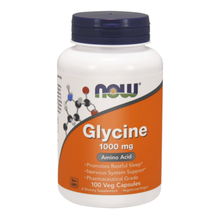 NOW Foods Glycine 1000mg - Aminokwasy Glicyna