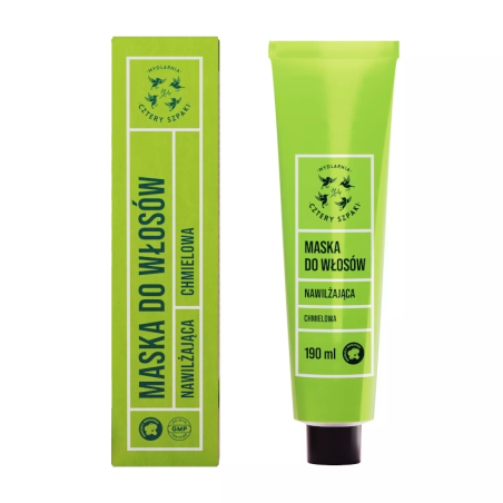4 Szpaki Maska Chmielowa 190ml - Naturalna Pielęgnacja Włosów