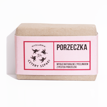 4 Szpaki Mydło Porzeczka Peelingujące 110g - Naturalna pielęgnacja