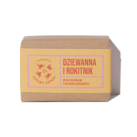 4 Szpaki Mydło Dziewanna Rokitnik 110g - Naturalna Pielęgnacja