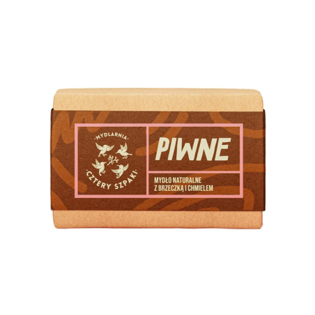 4 Szpaki Mydło Piwne 110g - Naturalna pielęgnacja dla każdego