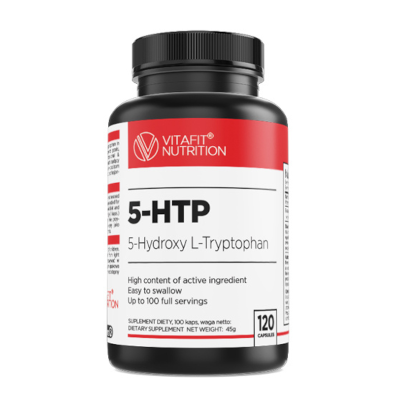 Vitafit Nutrition 5-HTP 120 kaps - Poprawa Snu i Nastroju
