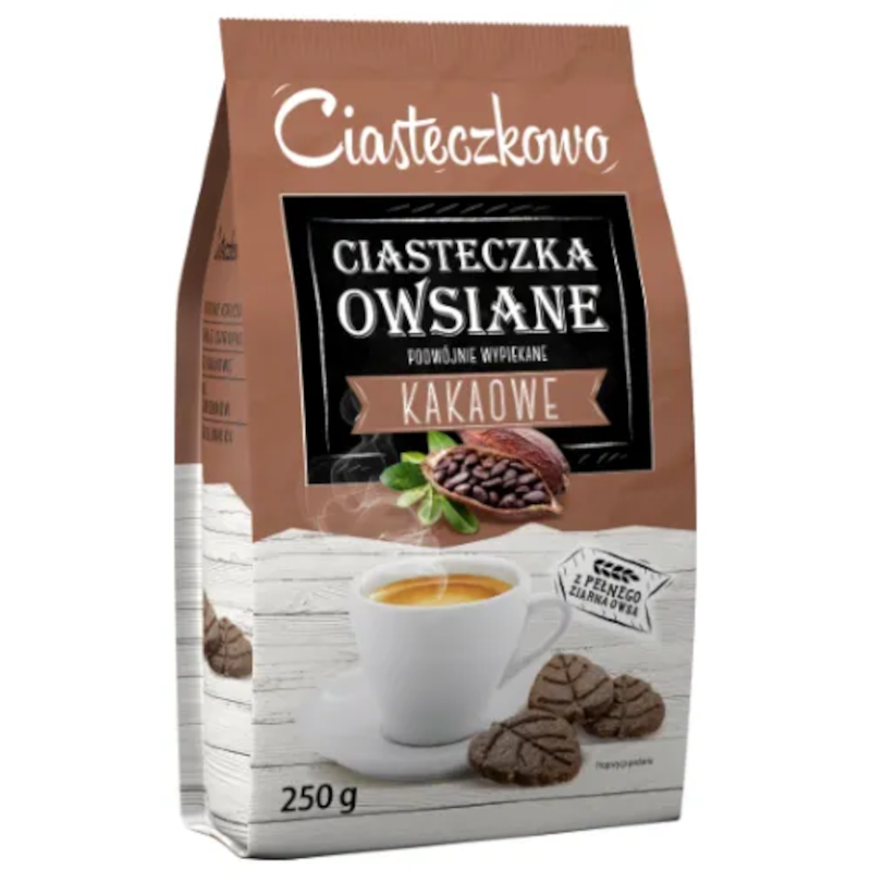 Sante Ciasteczka Owsiane 250g - Zdrowa Przekąska