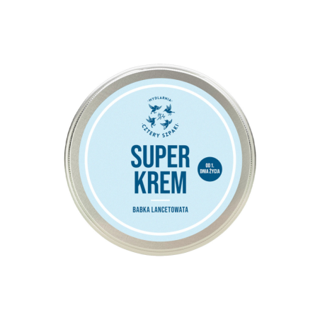 4 Szpaki Superkrem Babka Lancetowata 100ml - Naturalna pielęgnacja dla całej rodziny