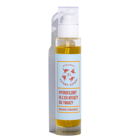 4 Szpaki Hydrofilowy Olejek Marchew i Pomarańcza 100ml - Naturalne oczyszczanie