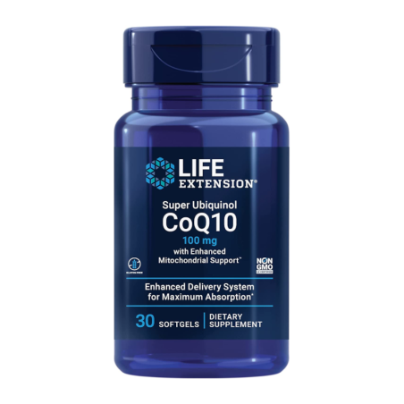 Life Extension Super Ubiquinol CoQ10 100mg - energia i serce