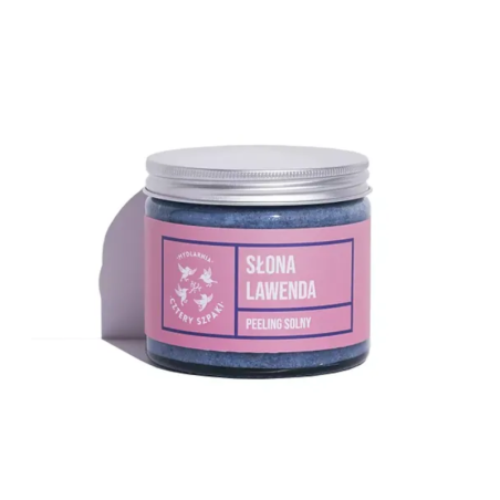 4 Szpaki Peeling Słona Lawenda 250ml - Naturalny peeling solny