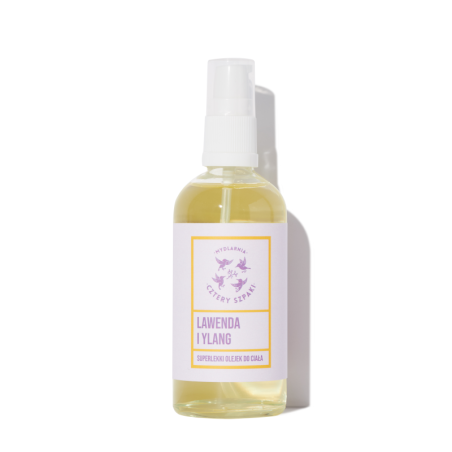 4 Szpaki Lawenda Ylang Olejek do Ciała 100ml - Naturalna Pielęgnacja